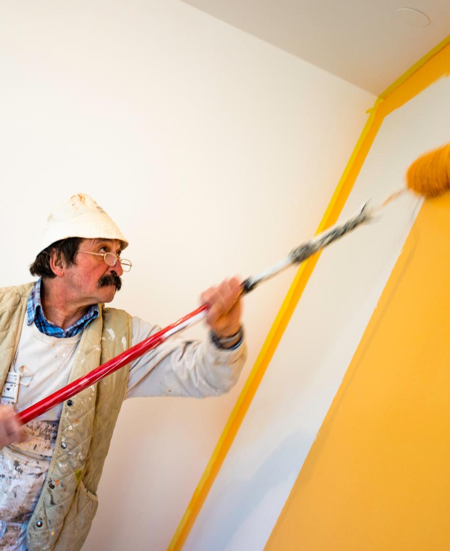 Professional residential painters completing a high-quality home painting project with clean finishes and attention to detail.